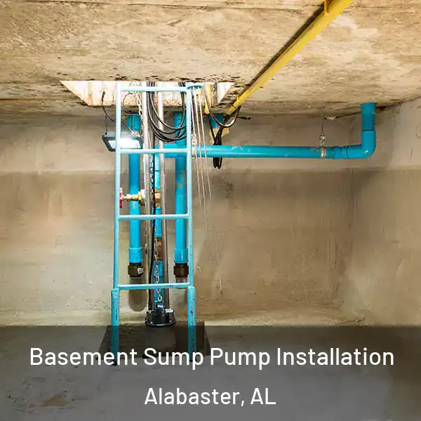  Basement Sump Pump Installation Alabaster, AL