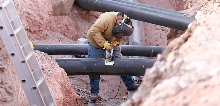 Cast Iron Sewer Pipe Replacement in Alabaster