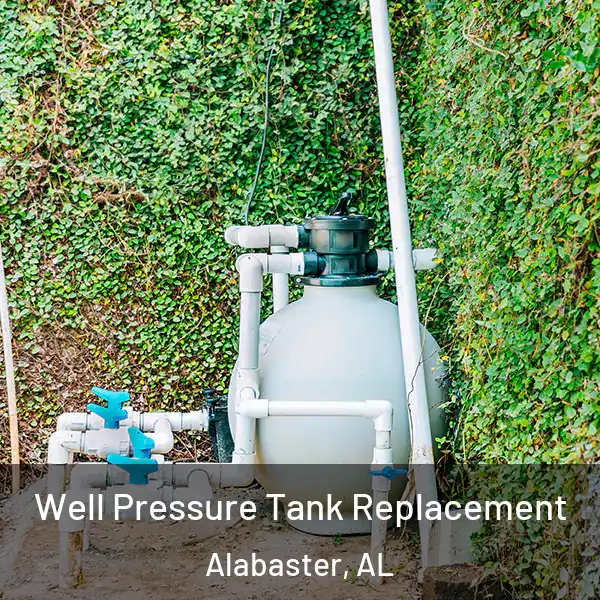  Well Pressure Tank Replacement Alabaster, AL
